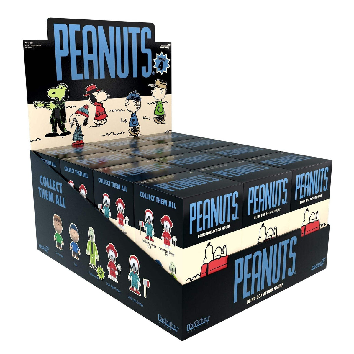 Super7 X Peanuts - Wave 04 - Blind Box Flat