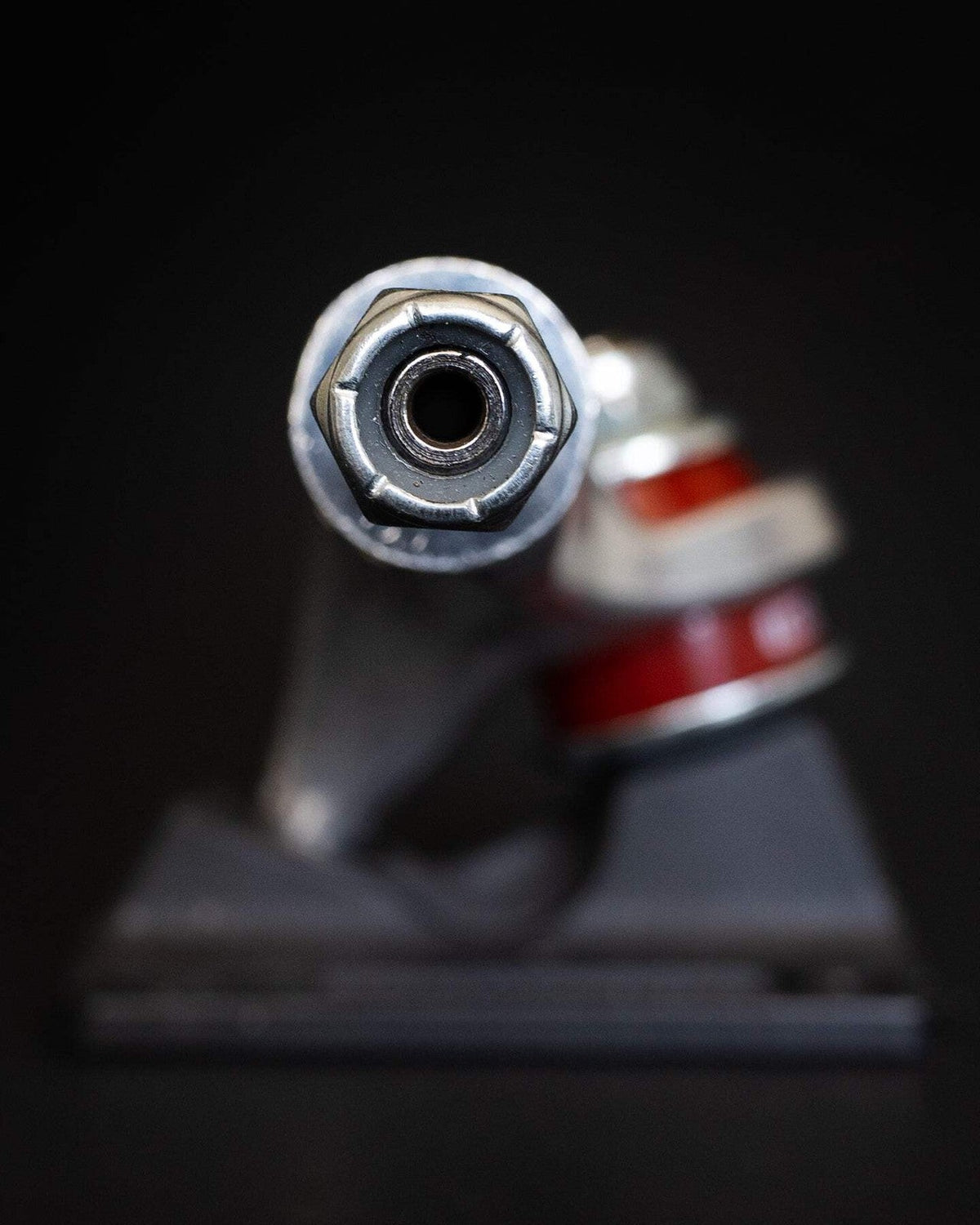 Independent Stage 4 Hollow Silver Ano Black Skateboard Trucks (Set of 2)