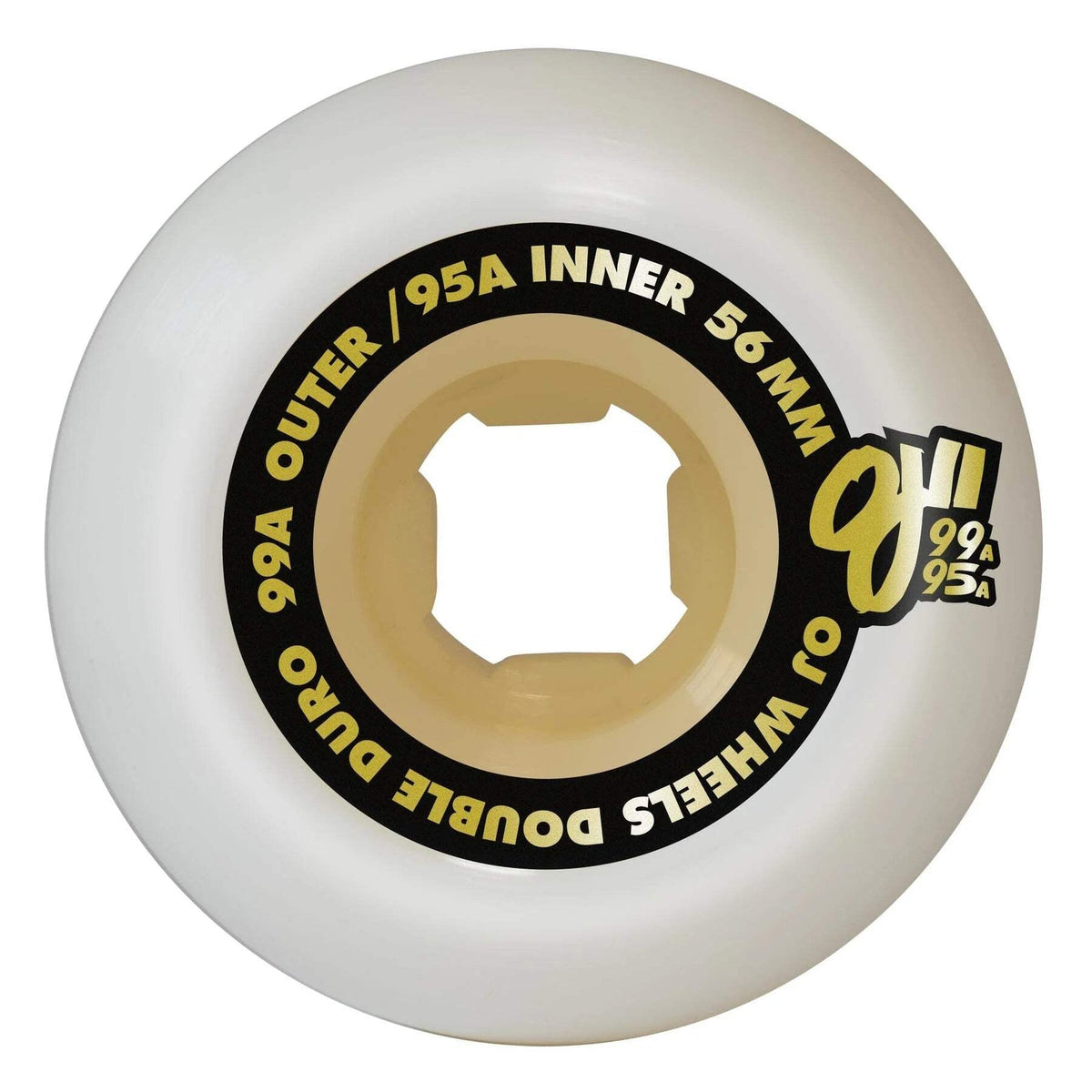 OJ Double Duro Chubbies 56mm 95A/99A Skateboard Wheels
