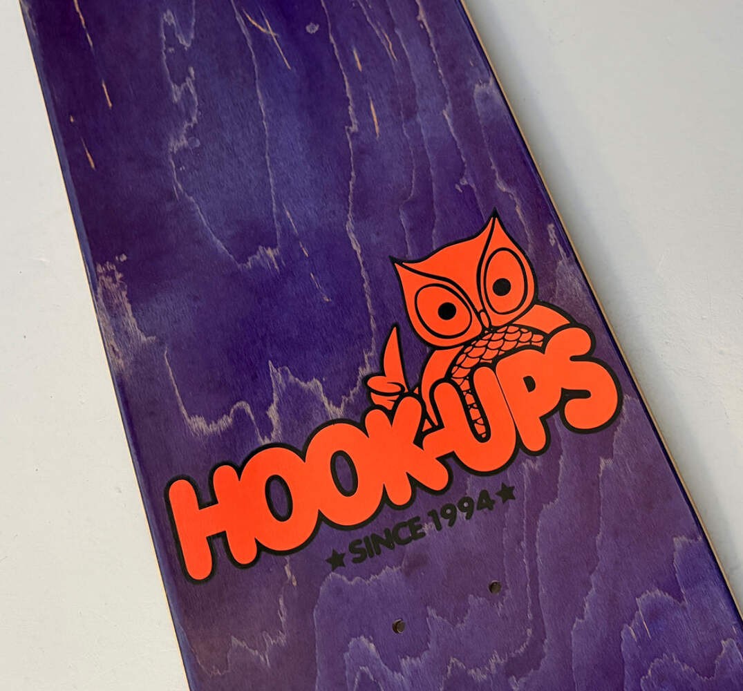 Hook Ups Hoot-Ups 3 8.5" Skateboard Deck