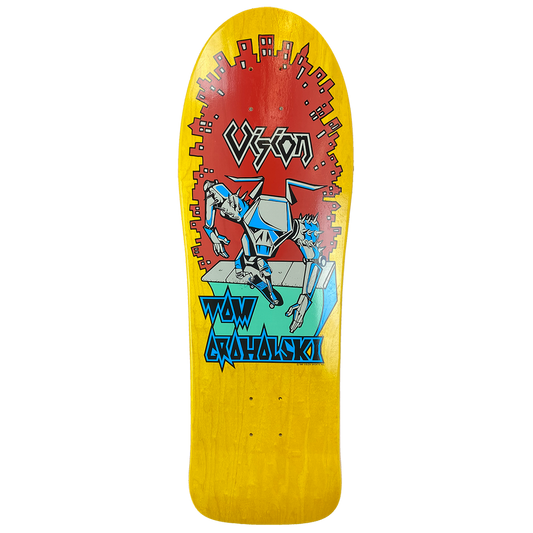 Vision Tom Groholski Robot 9.5" Skateboard Deck