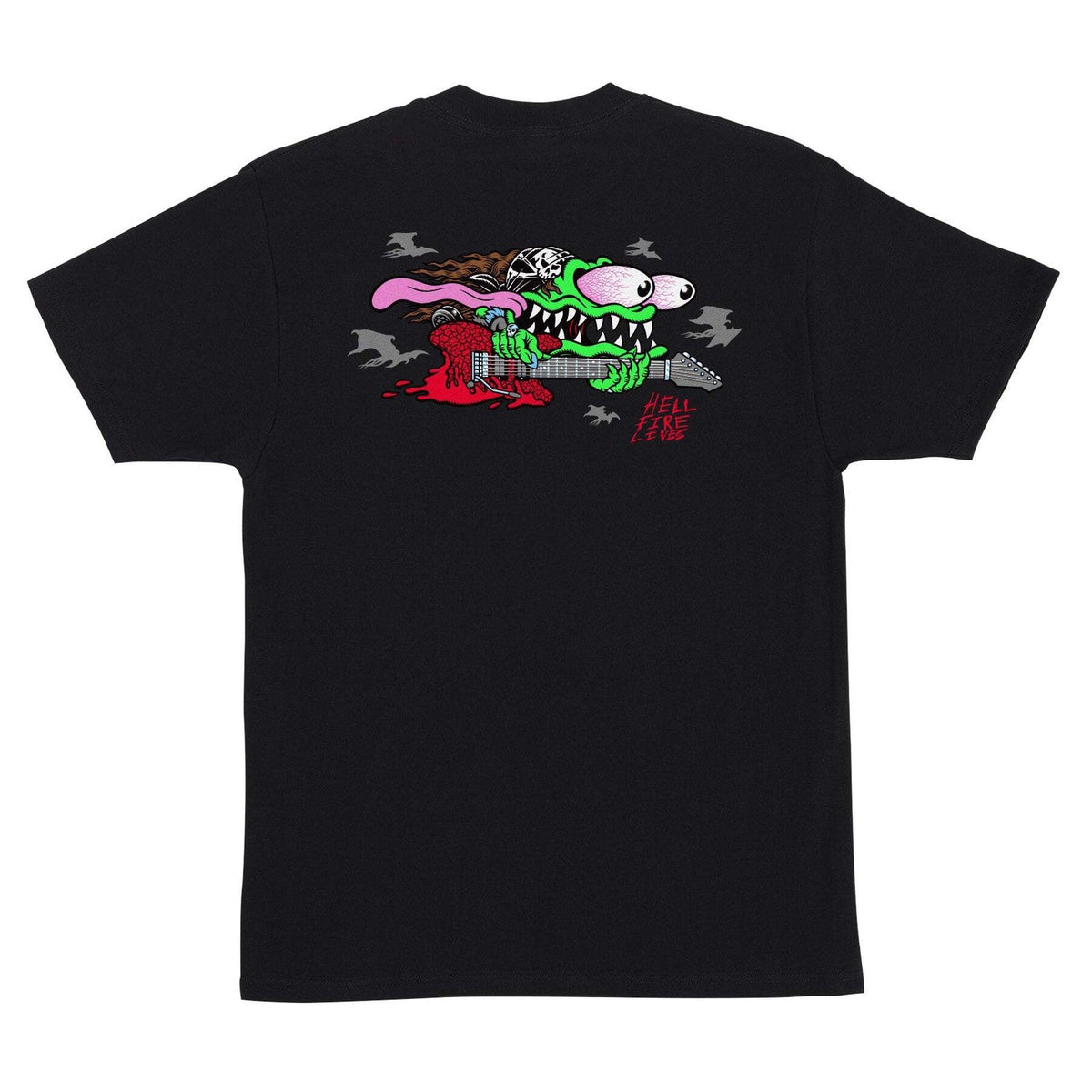 Santa Cruz X Stranger Things Eddie Slasher T-Shirt