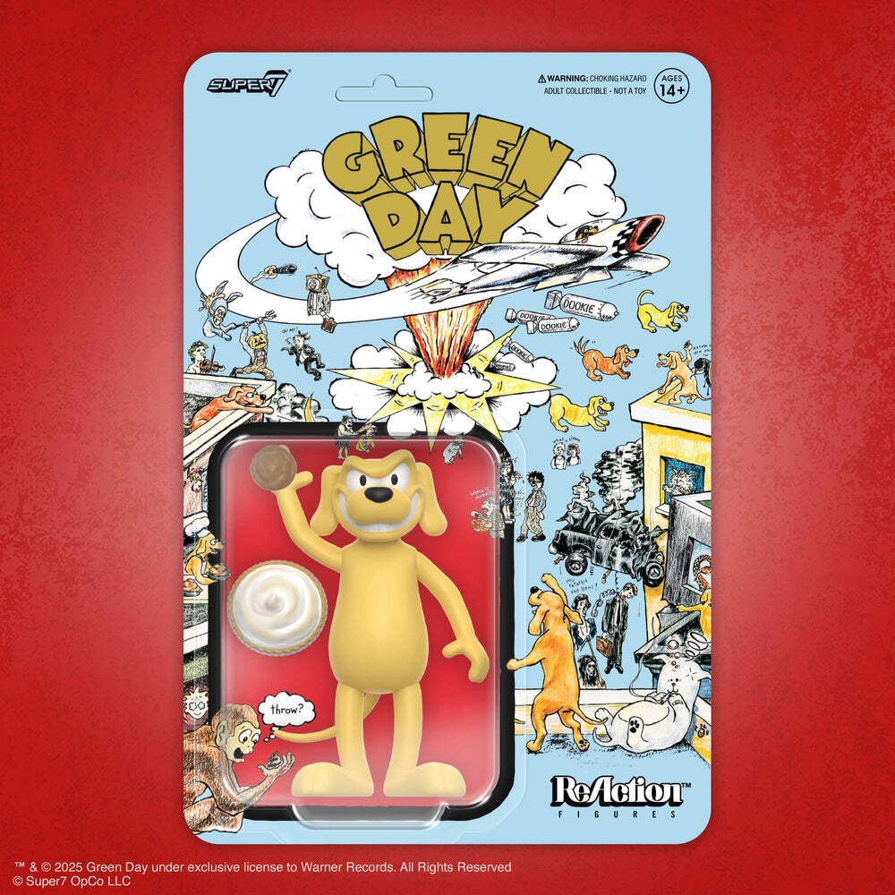 Super7 X Green Day (Dookie Dog) Reaction Figure