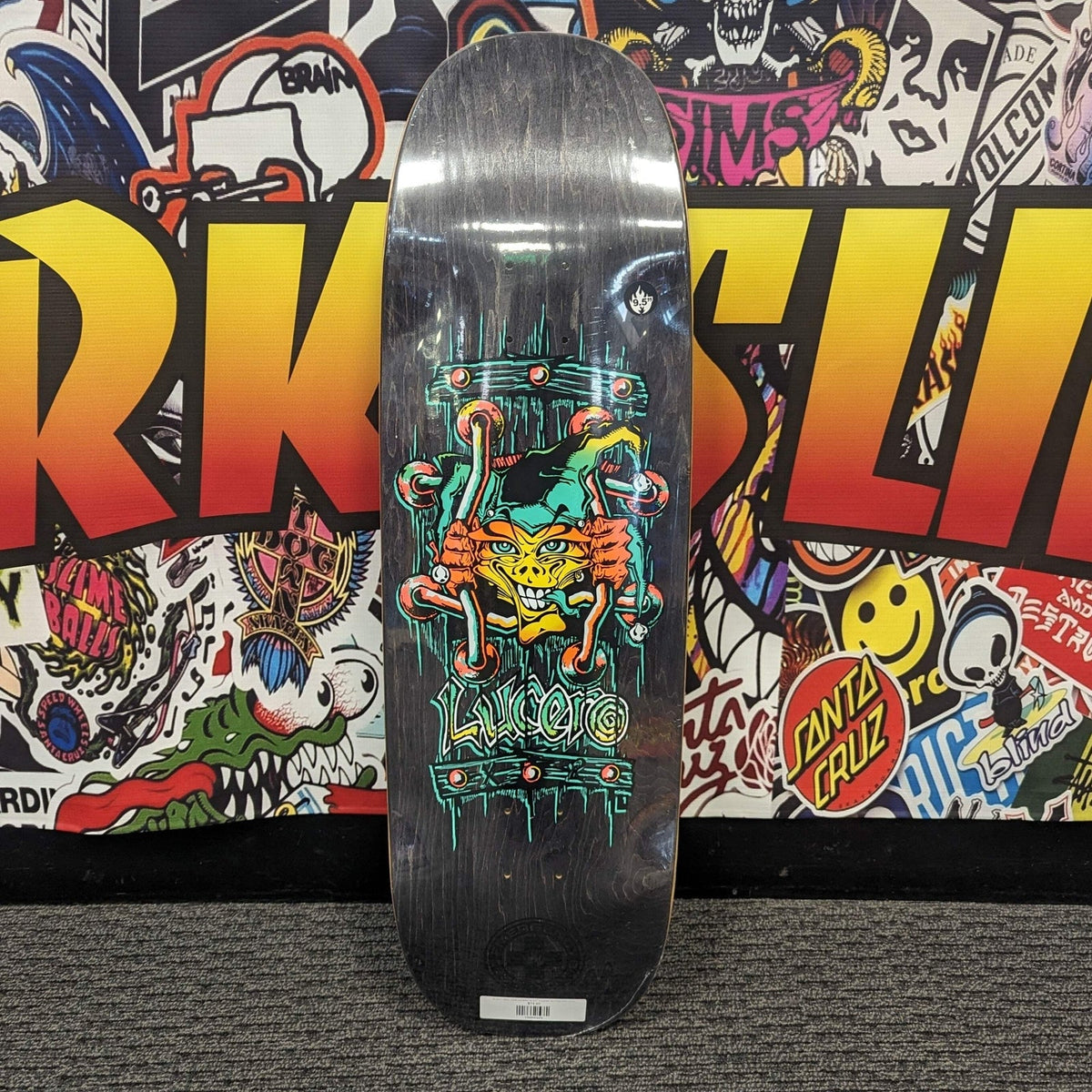 Black Label John Lucero "X2" 9.5" Tugboat Skateboard Deck
