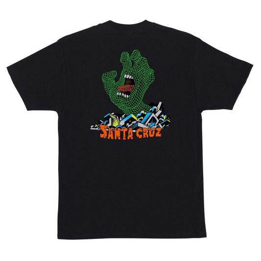 Santa Cruz Jeff Kendall Grid Hand T-Shirt