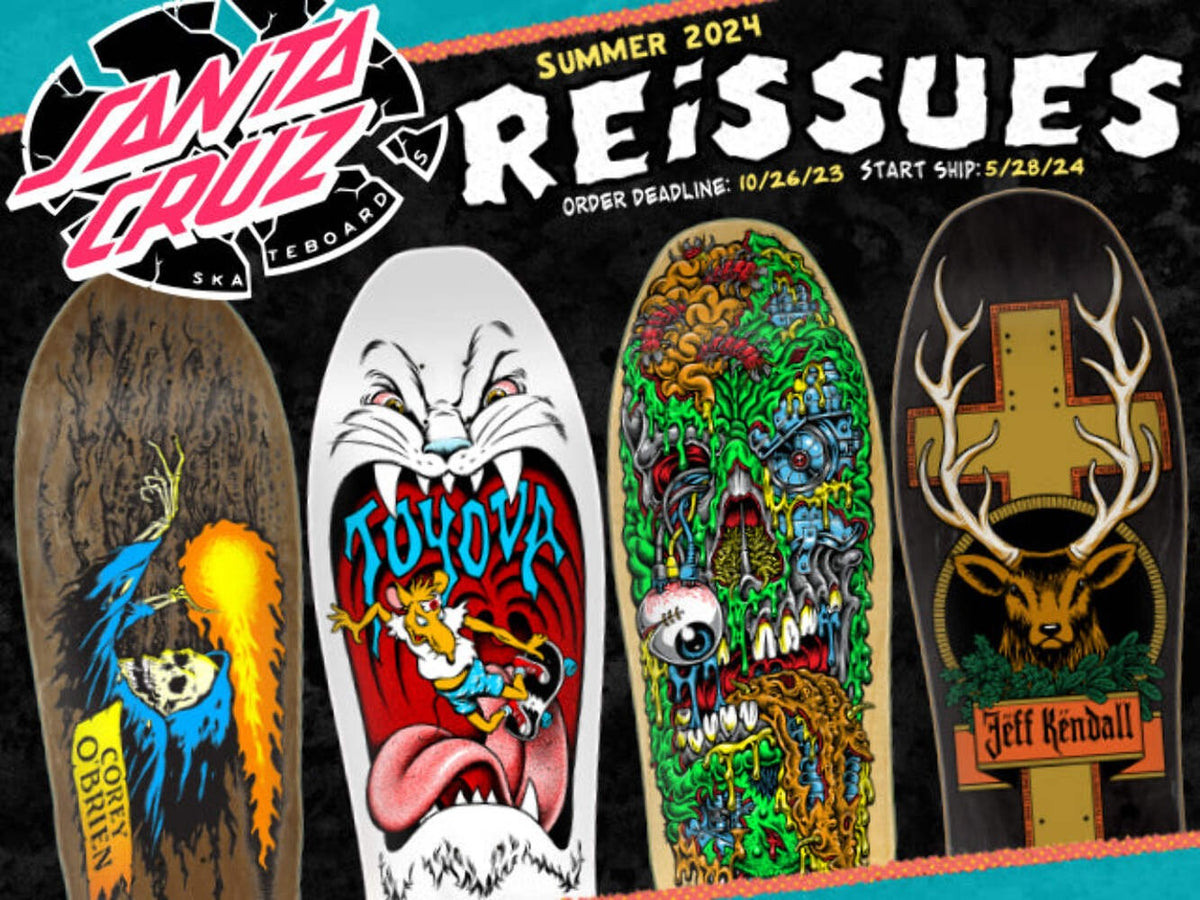 Santa Cruz Mitsugu Toyoda Reissue 10.35" Skateboard Deck