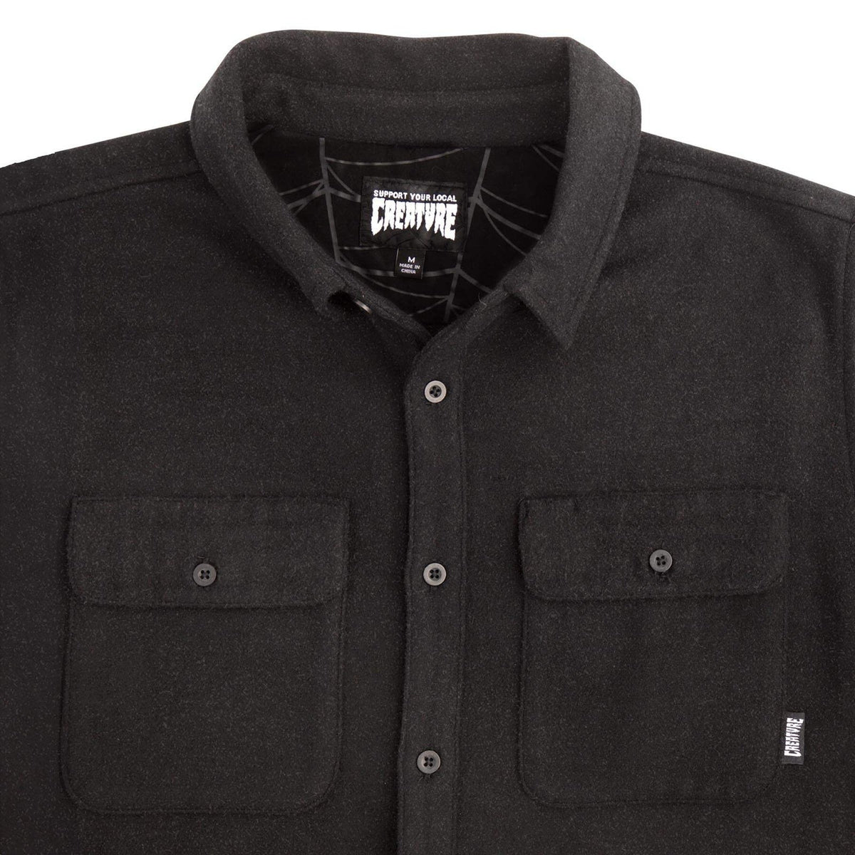 Creature Web L/S Flannel