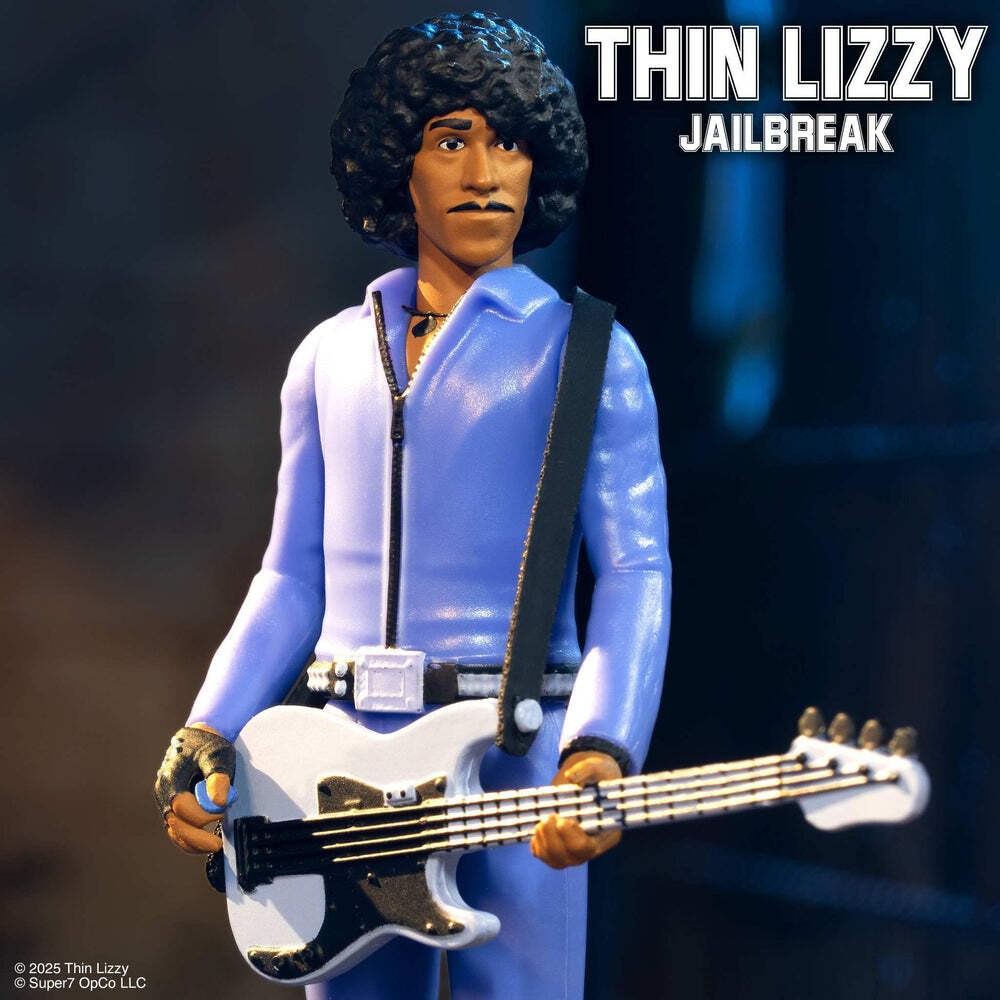 Super7 X Thin Lizzy Phil Lynott (Jailbreak) Reaction Figure