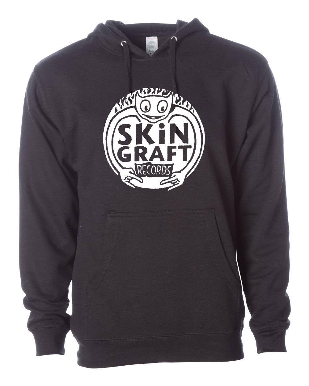 Skin Graft Records “Logo” Pull-Over Hooded Sweatshirt