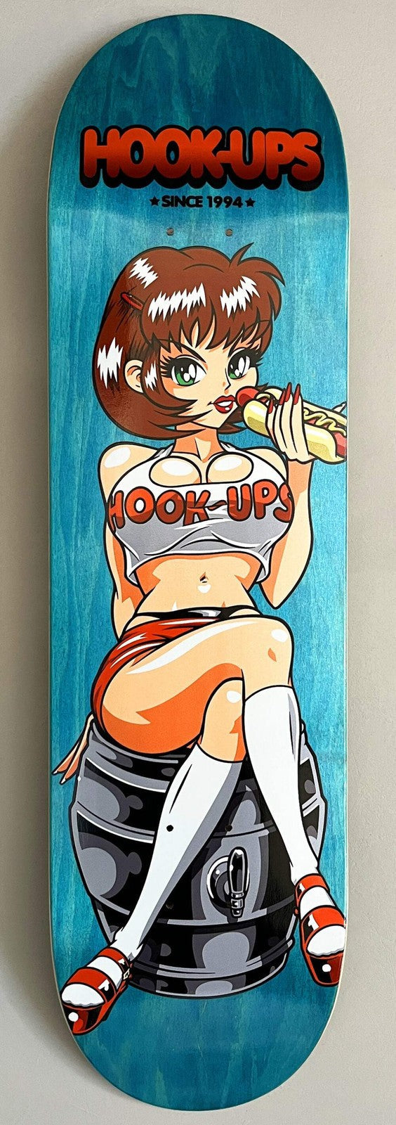 Hook Ups Hoot-Ups 2 8.5" Skateboard Deck