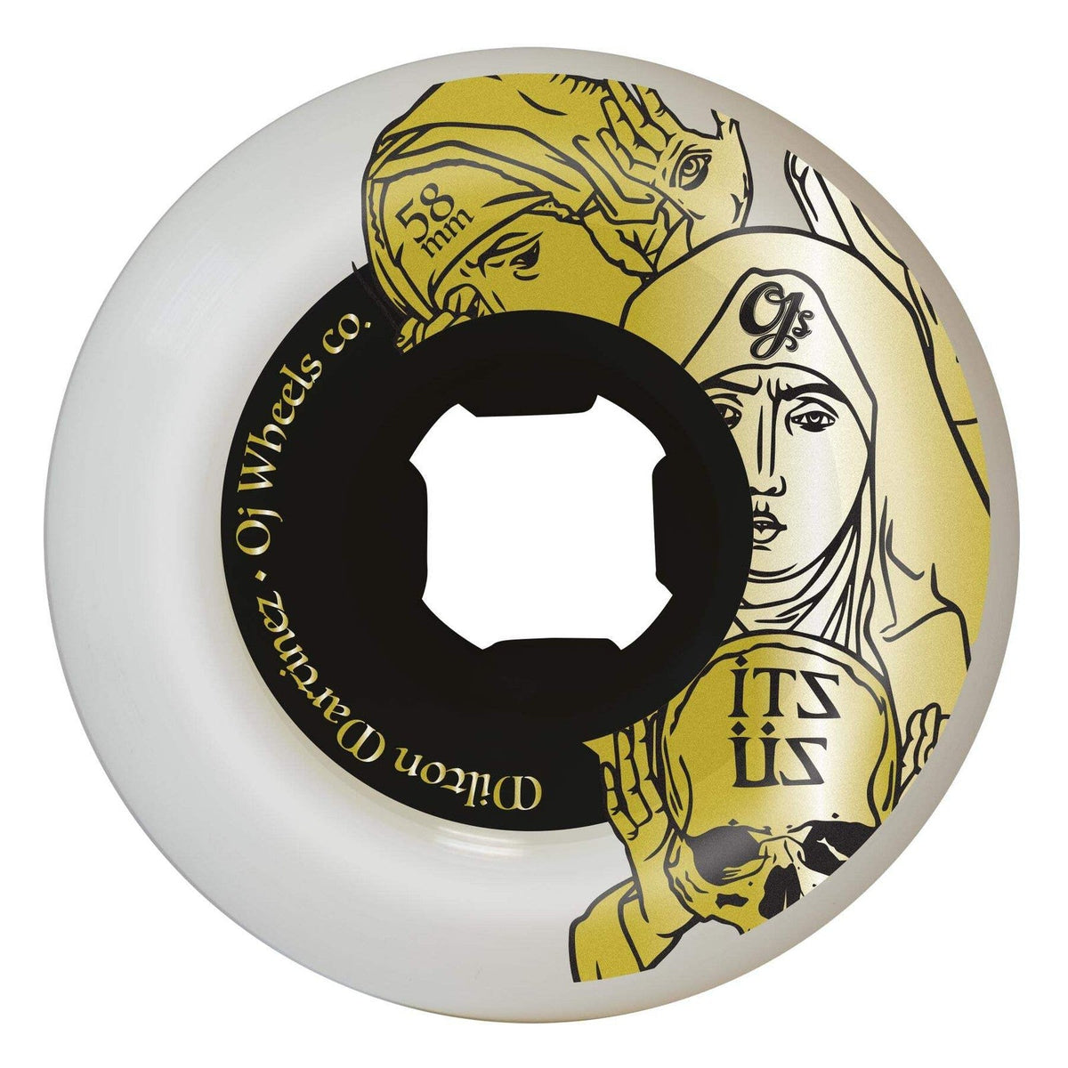 OJ Martinez Its Us Witches Double Duro 58mm 95A Skateboard Wheels