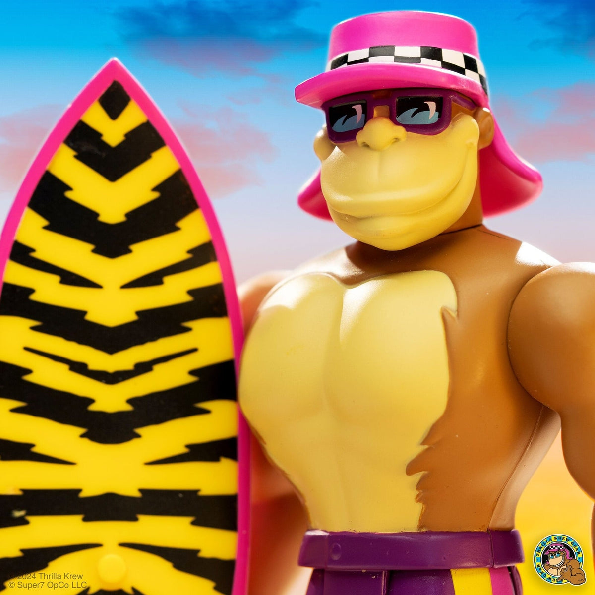 Super7 X Thrilla Krew - Thrilla Gorilla - Reaction Figures