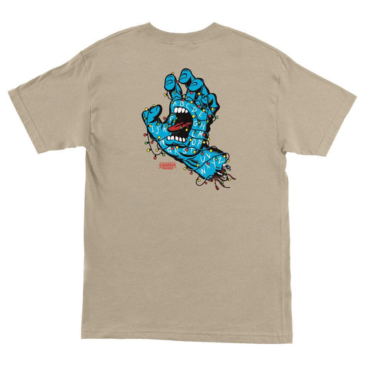Santa Cruz X Stranger Things Screaming Lights T-Shirt