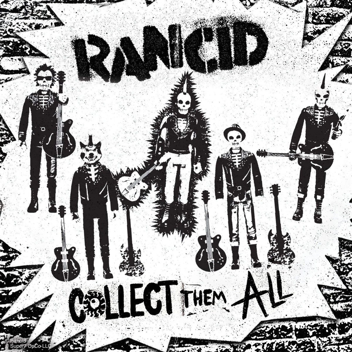 Super7 X Rancid - Skeletim (Time Bomb) Reaction Figure