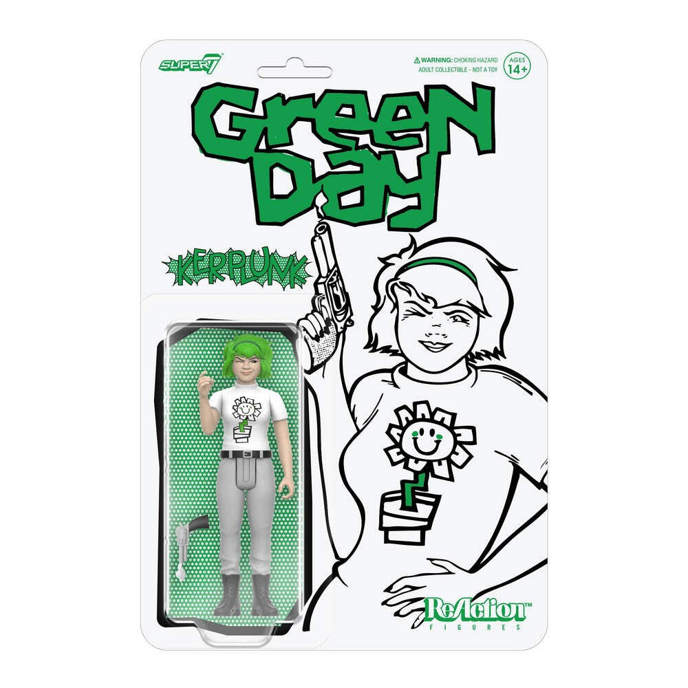 Super7 X Green Day (Kerplunk Girl) Reaction Figure