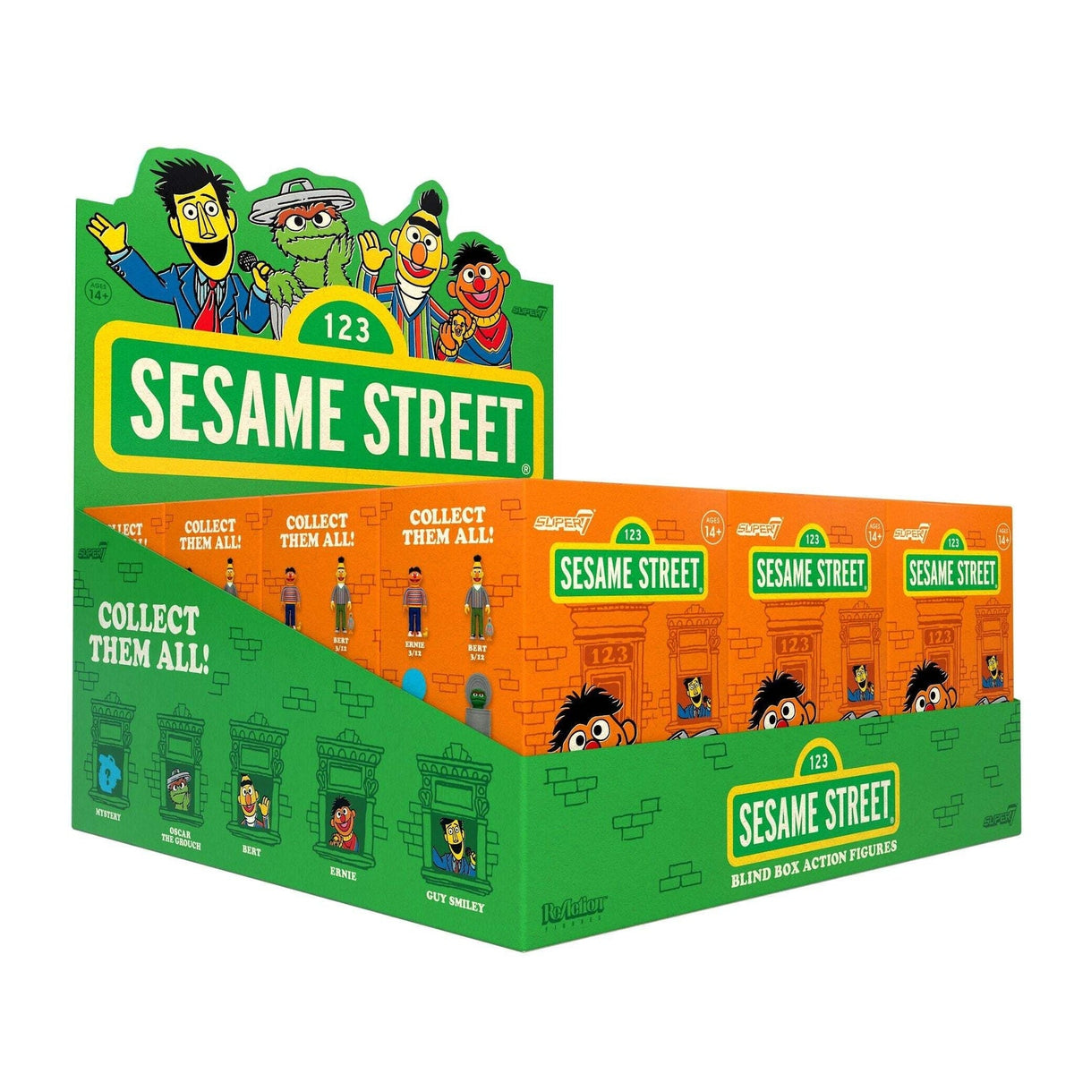 Super7 X Sesame Street - Wave 03 - Blind Box Flat