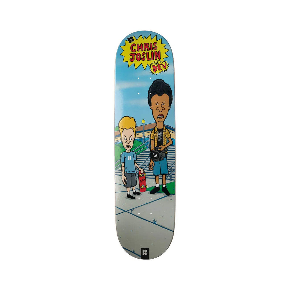 Plan B Joslin & Dev Twin Mini 8" Skateboard Deck