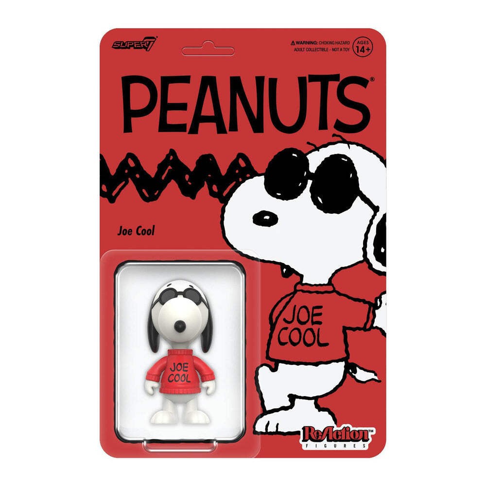 Super7 X Peanuts - Snoopy (Joe Cool) - Wave 8 Reaction Figure