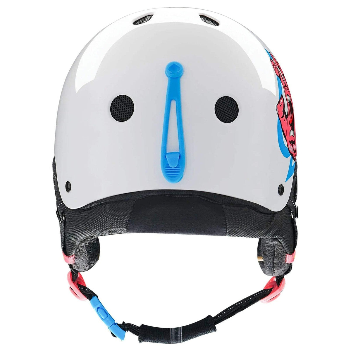 Protec X Santa Cruz Low Pro Snow Certified Helmet (White Gloss)
