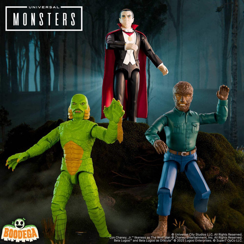 Super7 X Universal Monsters - The Wolf Man Reaction Figure