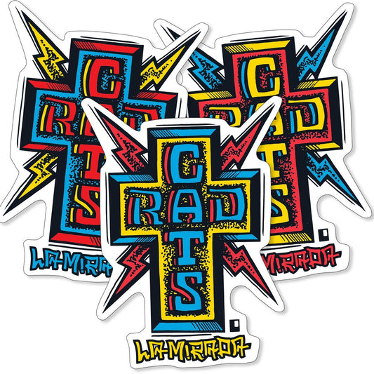 Black Label "Rad Cats" SHOF LTD Sticker