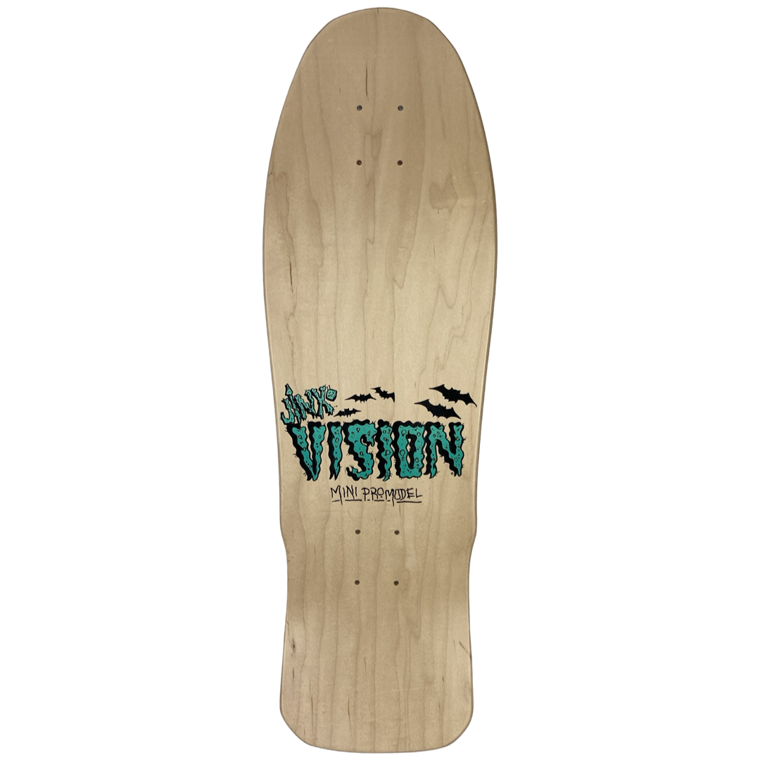 Vision Marty "Jinx" Jimenez Jinx Mini LTD Love Pink Foil 9.5" Skateboard Deck
