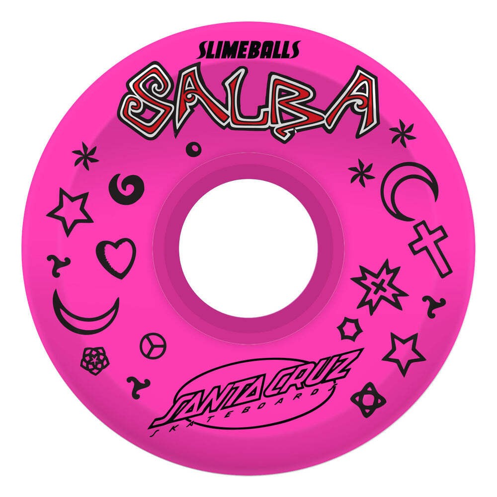 Slime Balls Salba Witch Doctor OG Slime Pink 60mm 78A Skateboard Wheels