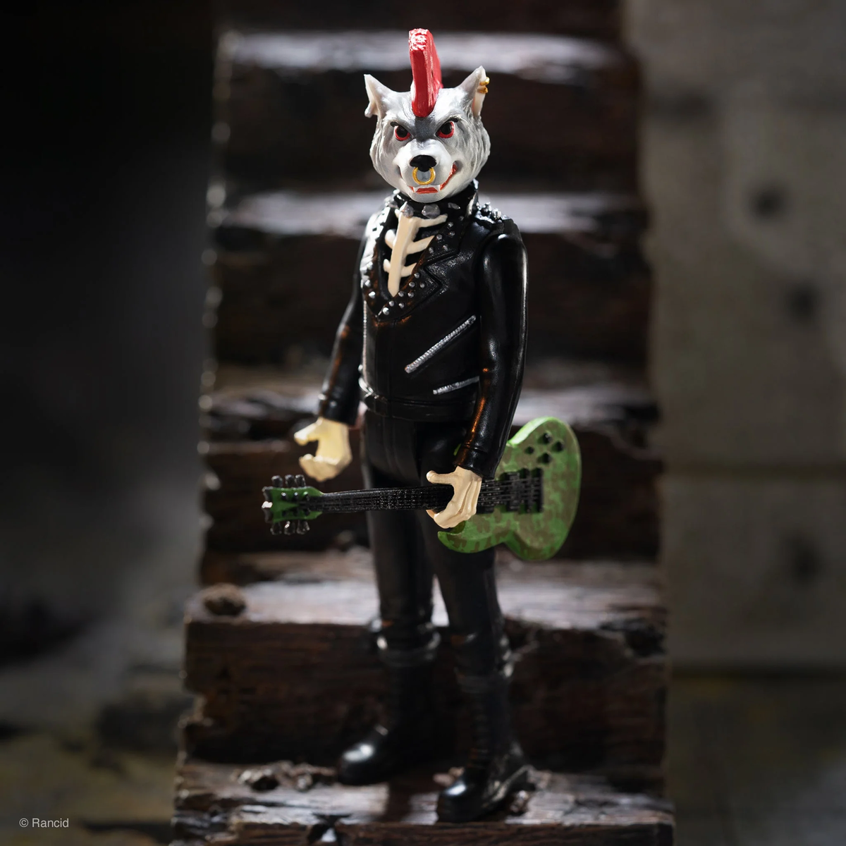 Super7 X Rancid - Skeletim (Wolf Head) Reaction Figure