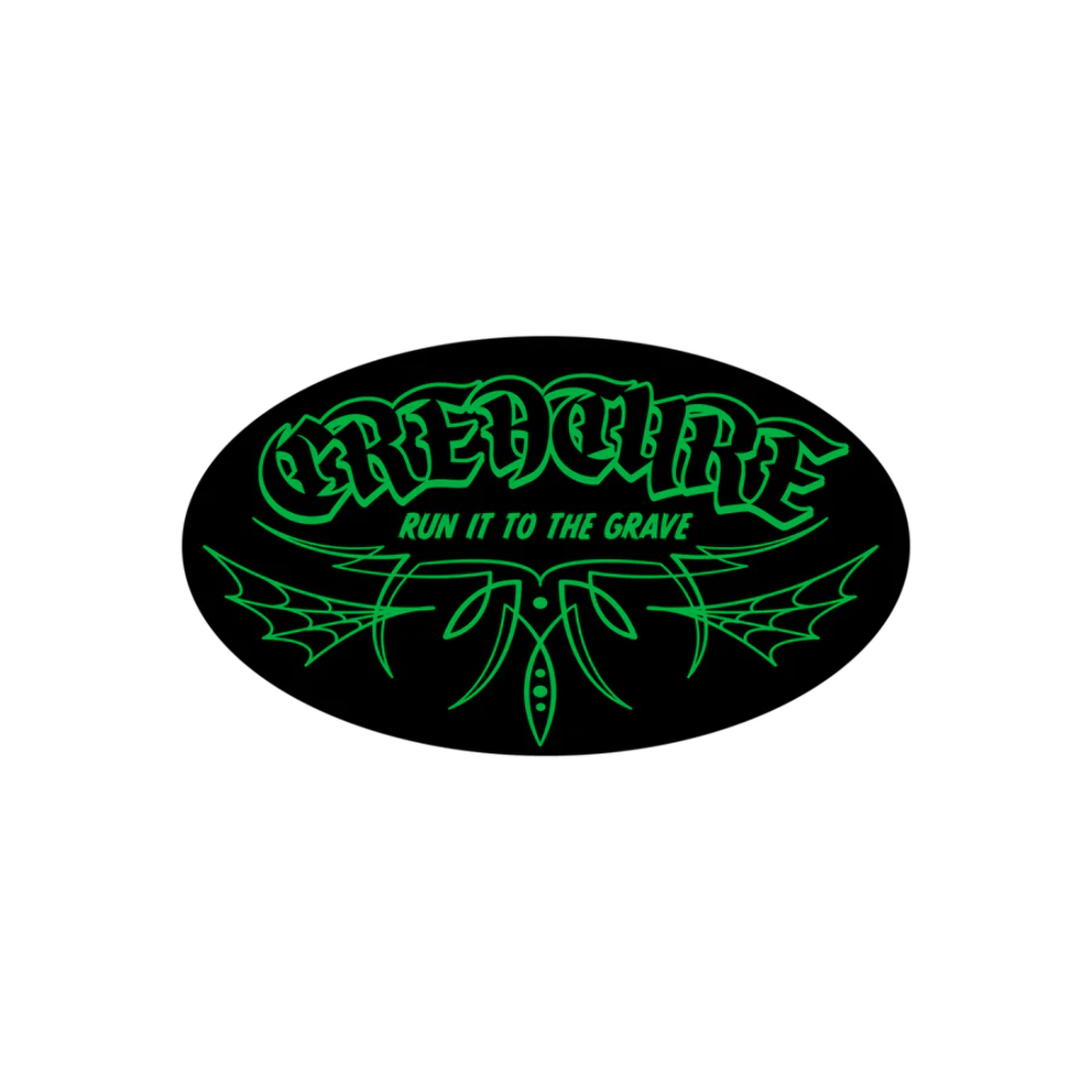 Creature To The Grave Sticker 4 In X 2.375 In Sticker