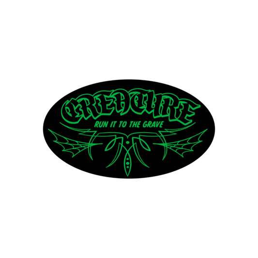 Creature To The Grave Sticker 4 In X 2.375 In Sticker