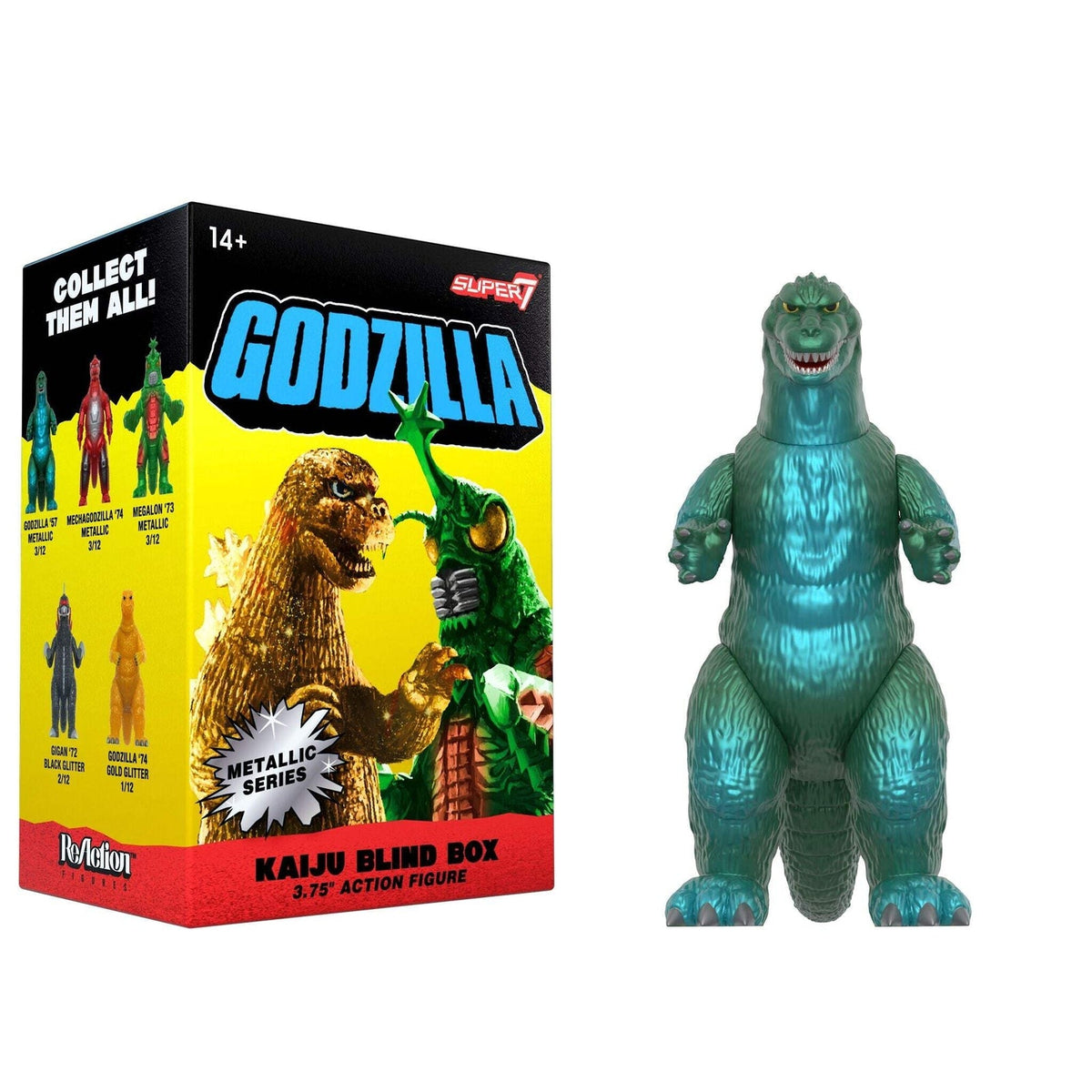 Super7 X Toho Blind Box Wave 05 (Metallic) - Individual Blind Box Toy