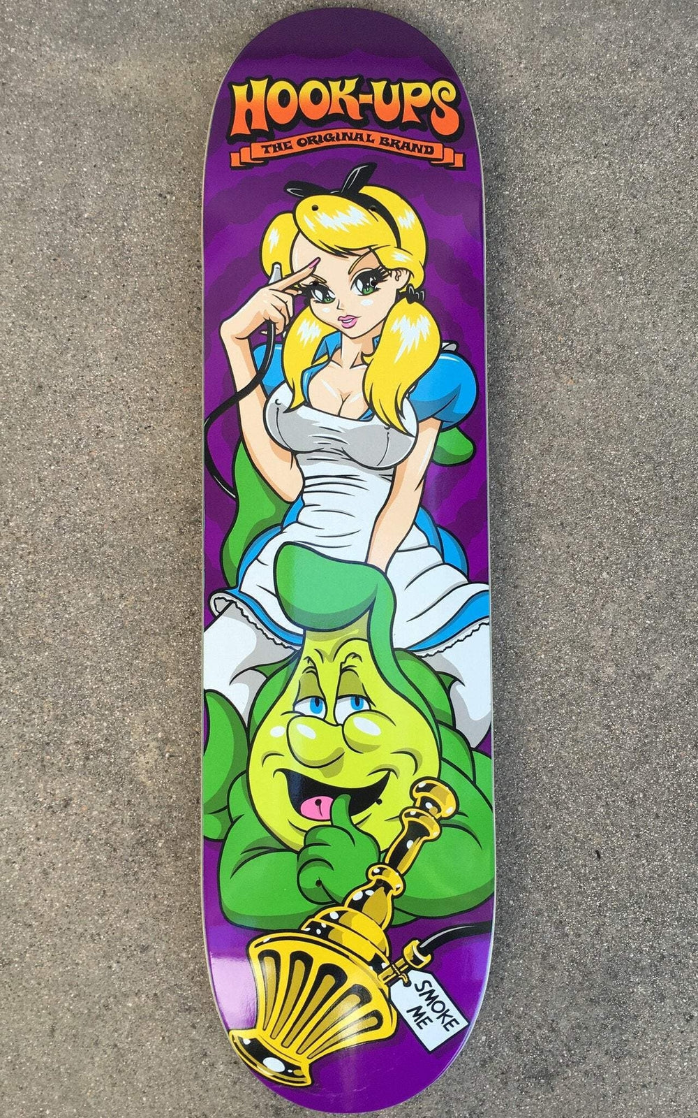 Hook Ups Alice's Wonderland 2  Skateboard Deck