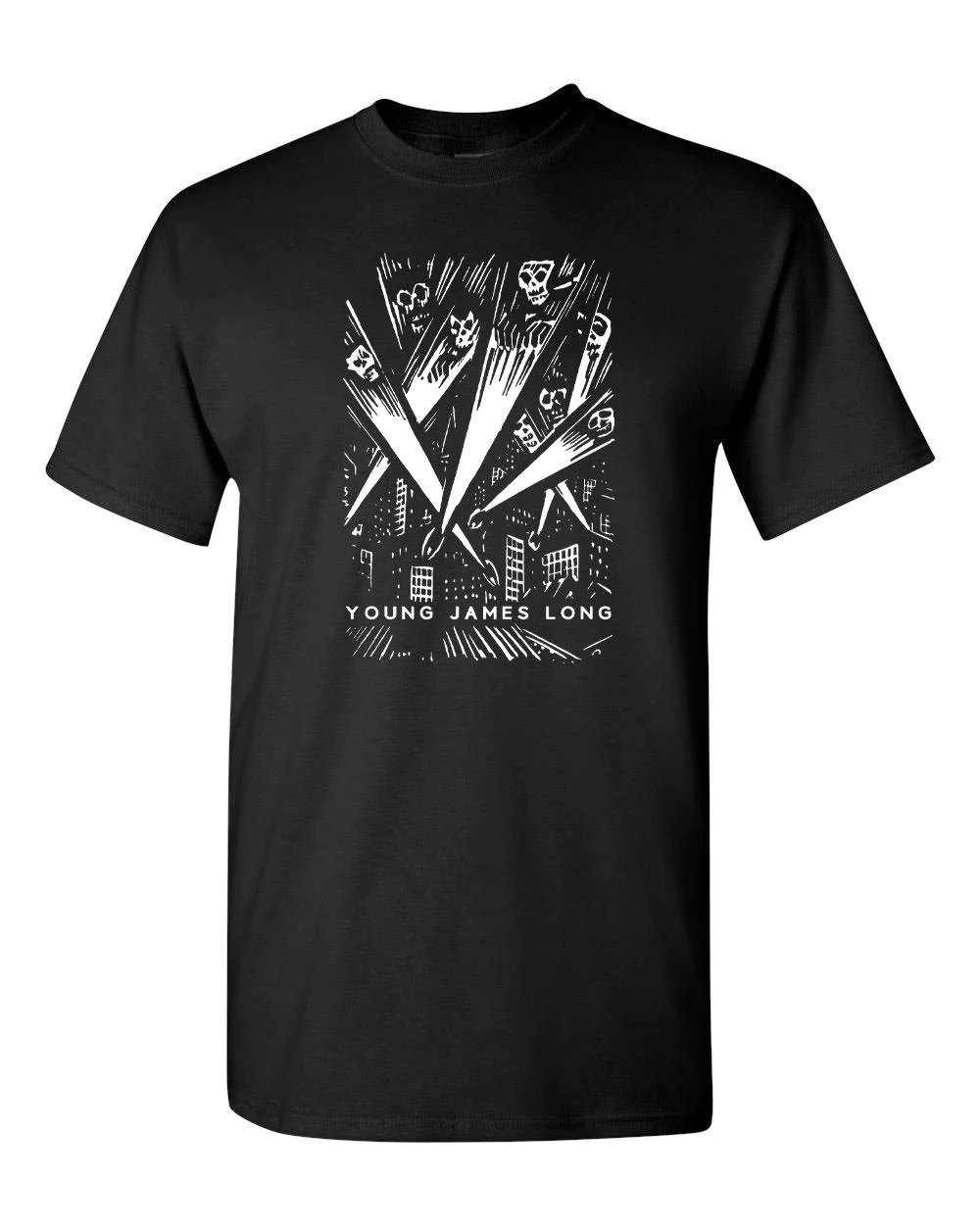 Young James Long "Orogeny" Cv LP Bundle W/ T-Shirt + Pin