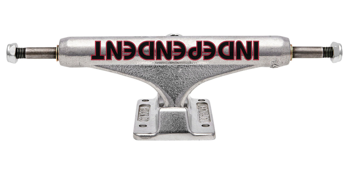 Independent Bauhaus Polished Silver Mid Skateboard Trucks (Set of 2)