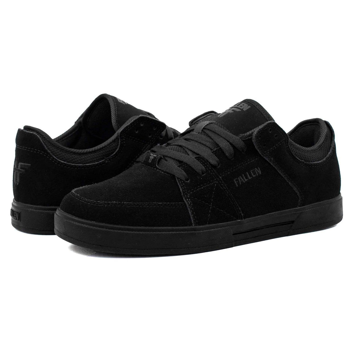 Fallen Trooper Black Skateboard Shoes