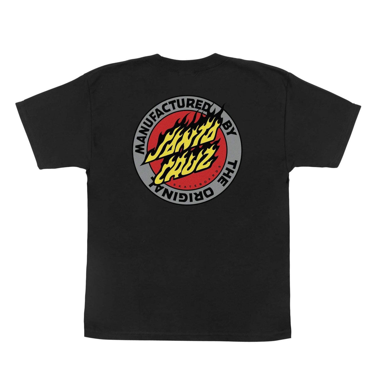 Santa Cruz Flamed Mfg Dot Youth T-Shirt