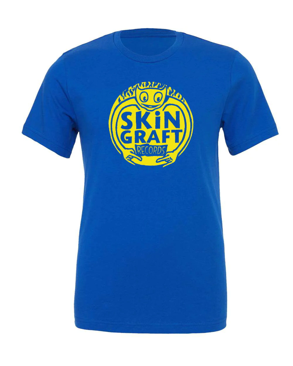 Skin Graft Records “Logo” T-Shirt W/ Yellow Ink