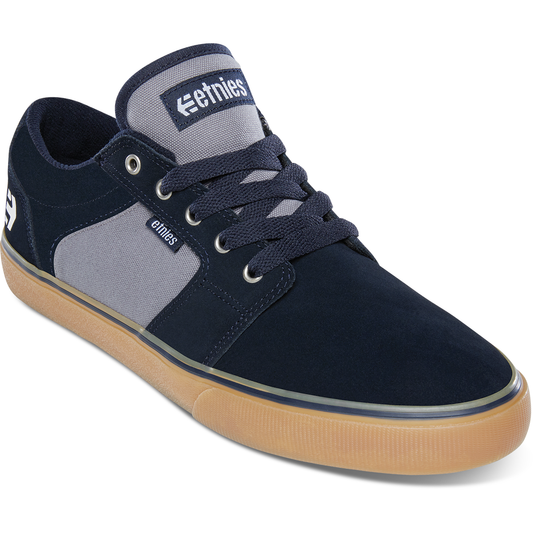Etnies Barge Ls Navy/Grey/Gum Skateboard Shoes