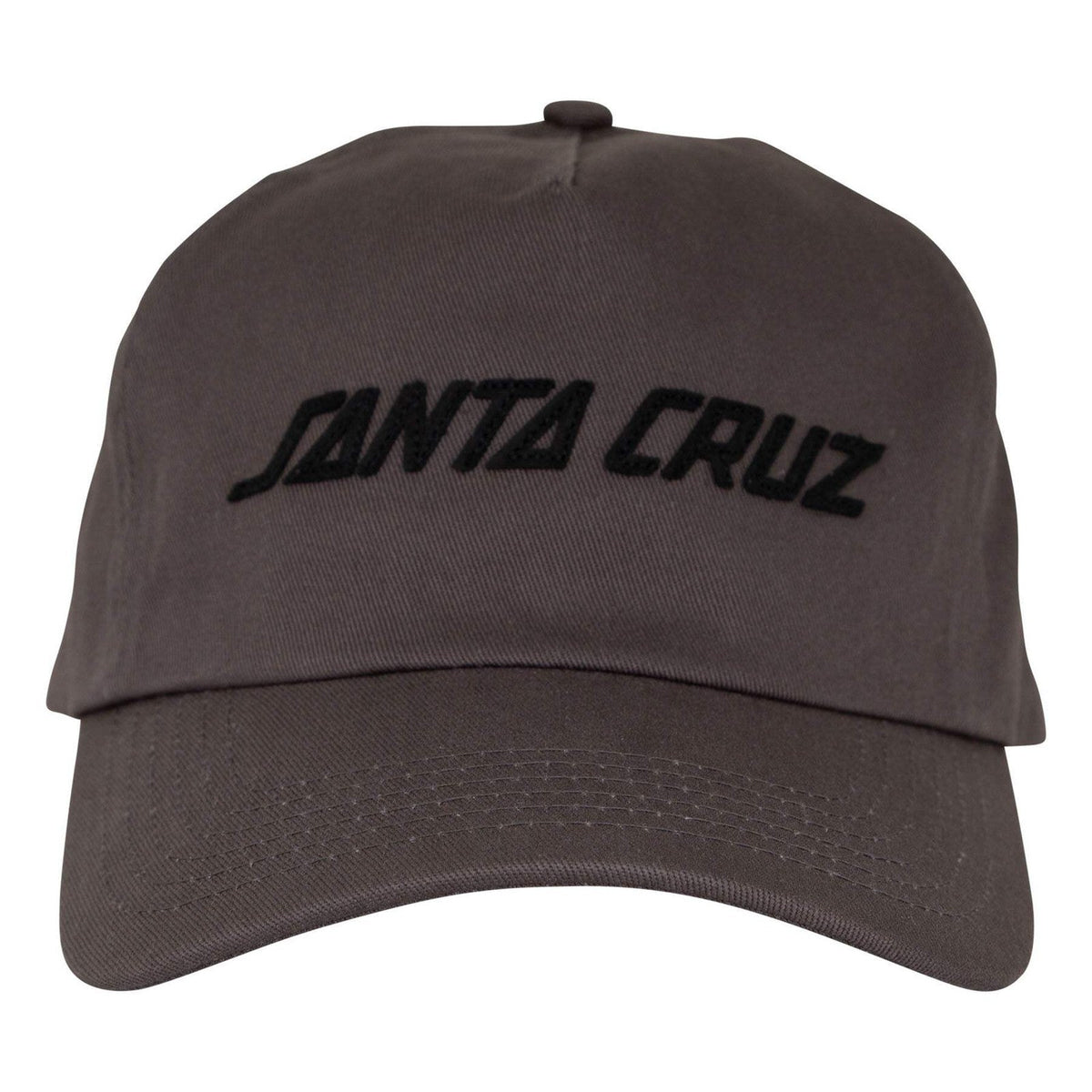 Santa Cruz Strip Felt Snapback Unstructured Hat