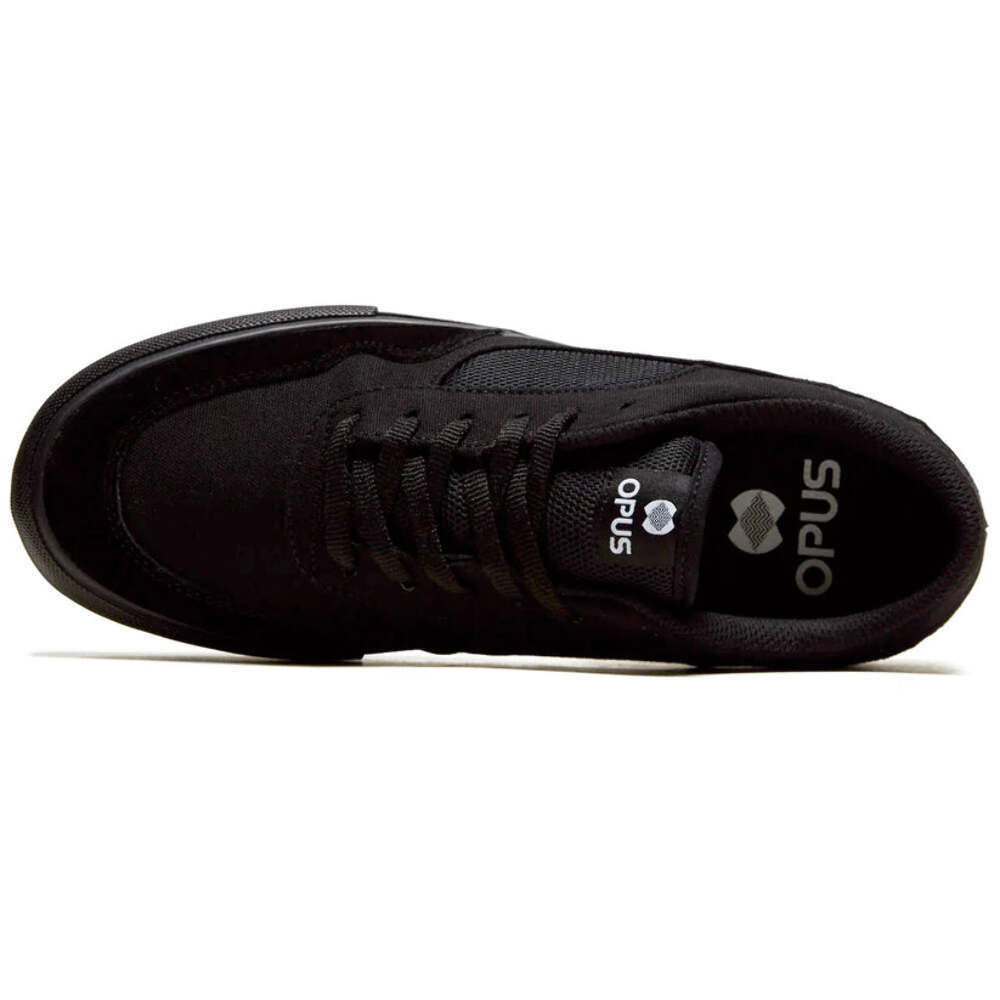 Opus Standard Low Black/Black Skateboard Shoes
