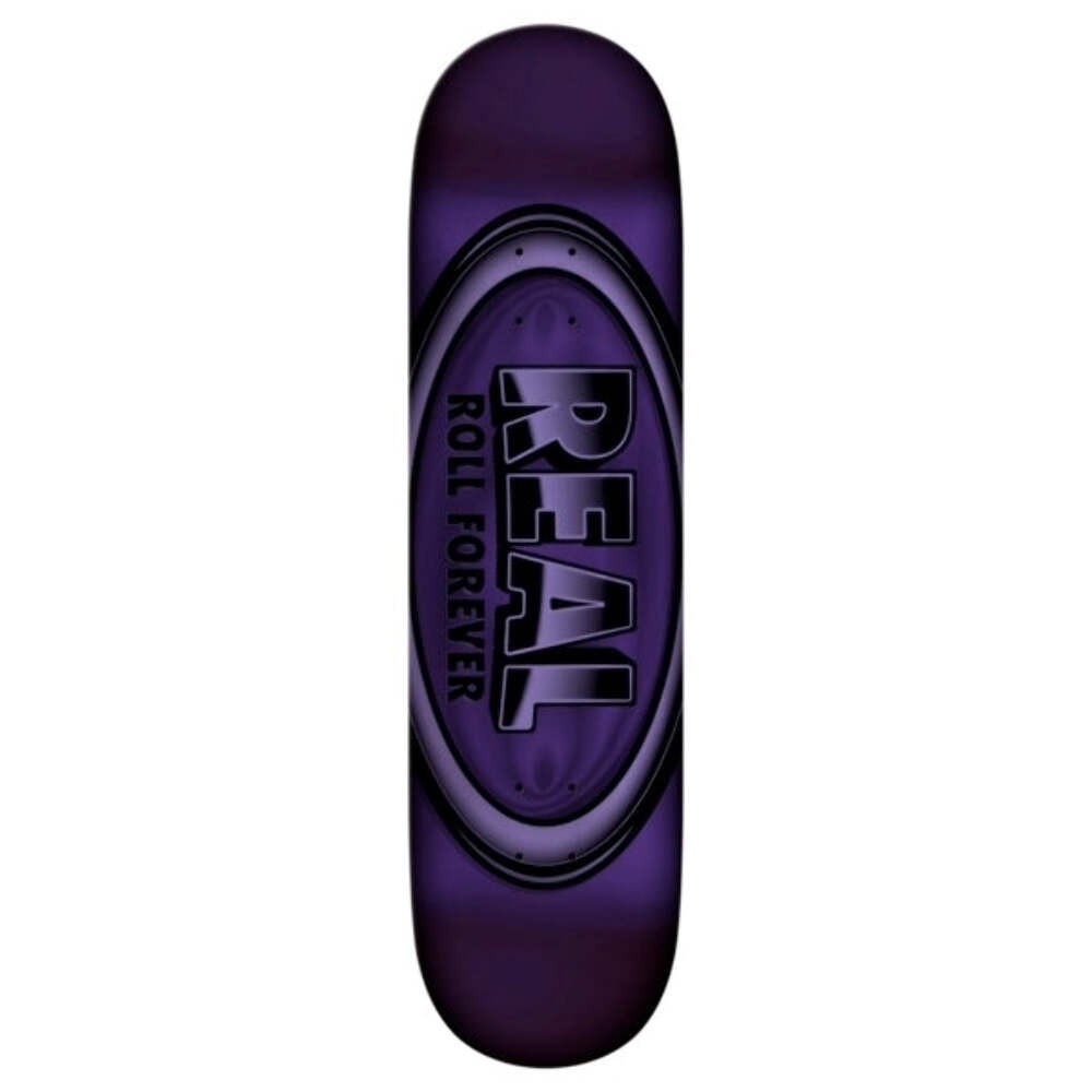 Real Oval Purple Dbx 8.38" Skateboard Deck