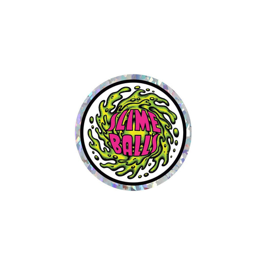 Slime Balls Logo Prismatic Sticker