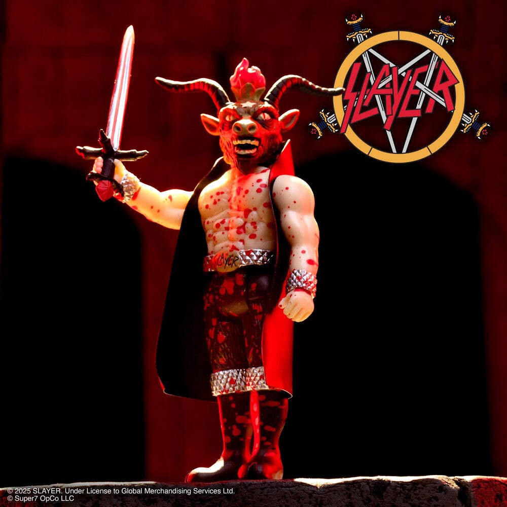 Super7 X Slayer - Minotaur (Reign In Blood) Reaction Figure