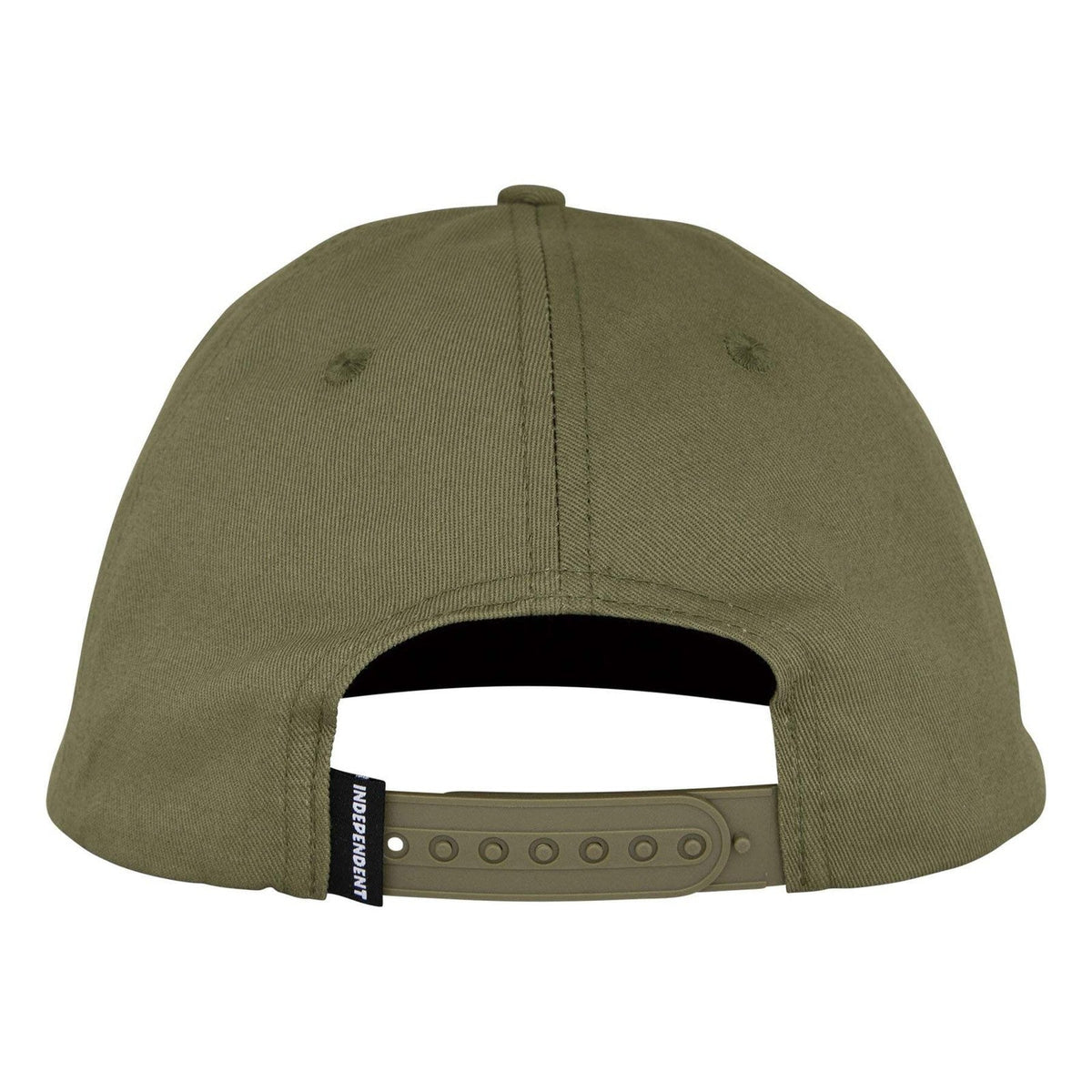 Independent Bar Logo Snapback Unstructured Hat