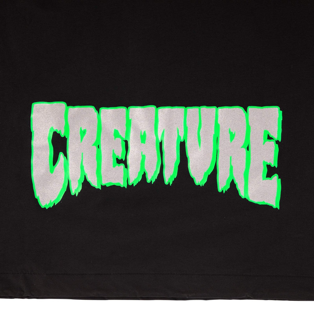 Creature Patent Hooded Windbreaker