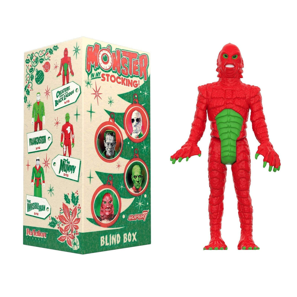 Super7 X Universal Monsters - Monster In My Stocking - Blind Box Flat