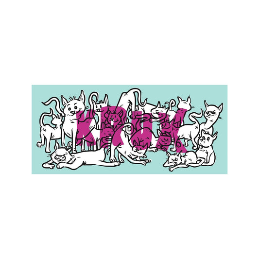 Krux Cat Party Sticker