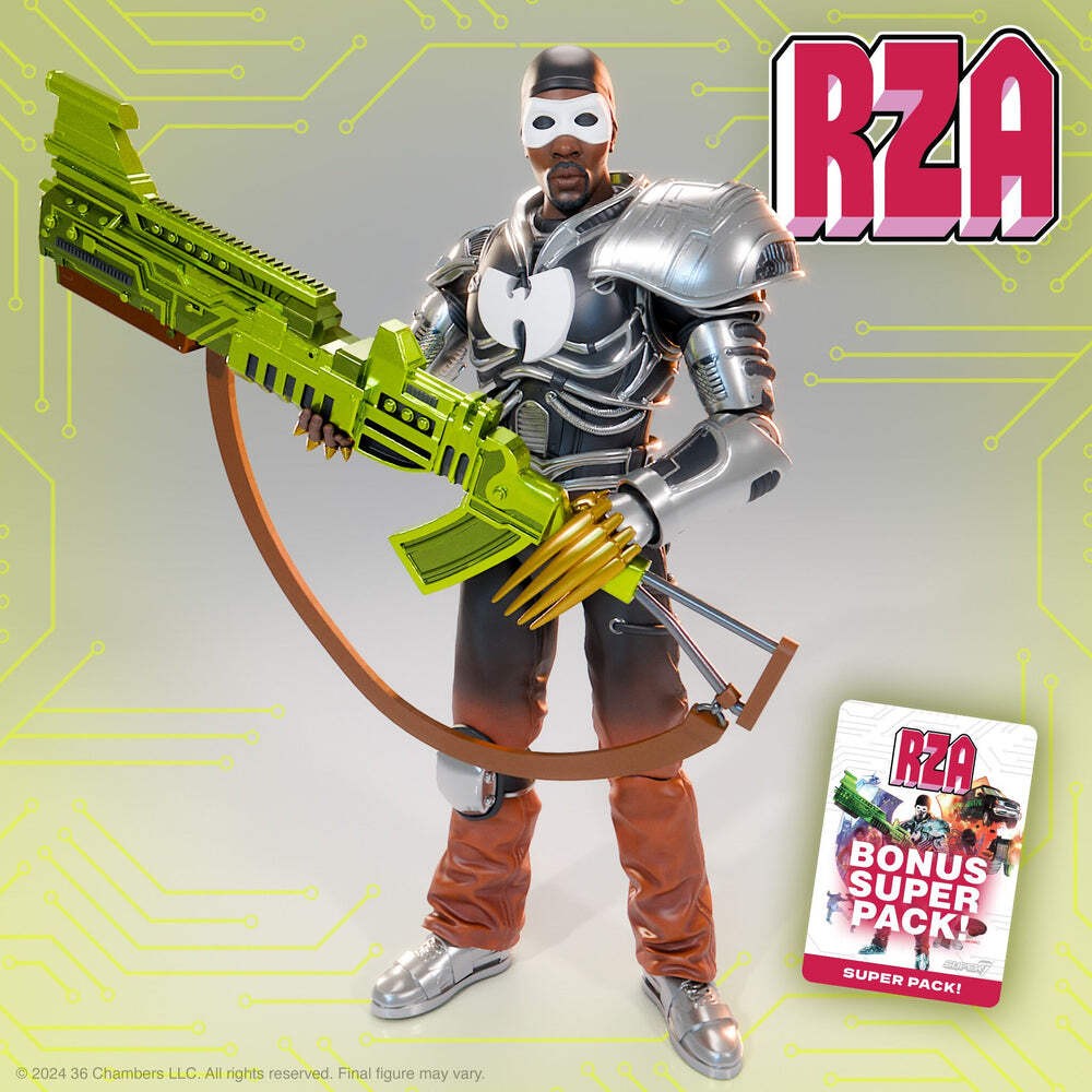 Super7 X Wu-Tang Rza Bobby Digital Ultimates Figure