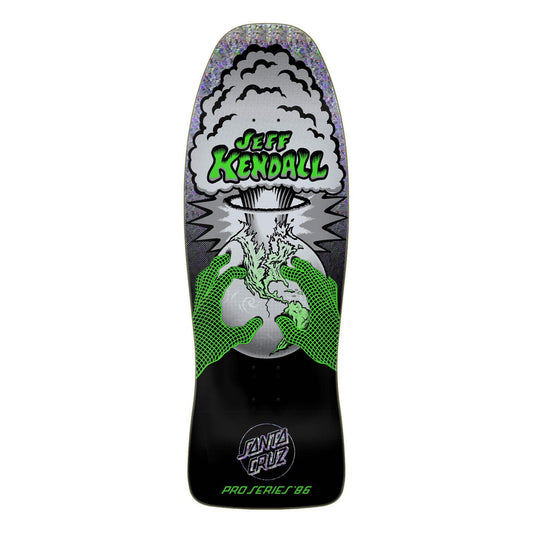 Santa Cruz Jeff Kendall "End of the World" Neon 10" Reissue Skateboard Deck