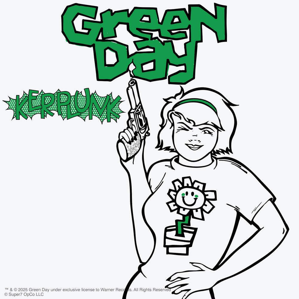 Super7 X Green Day (Kerplunk Girl) Reaction Figure
